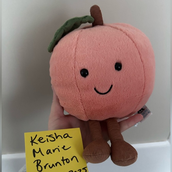 Jellycat large Peach - Picture 1 of 3